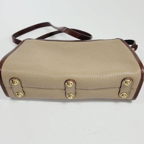 Vintage Dooney Bourke Crossbody Purse Shoulder Bag Pocket Book Leather USA - Picture 13 of 16